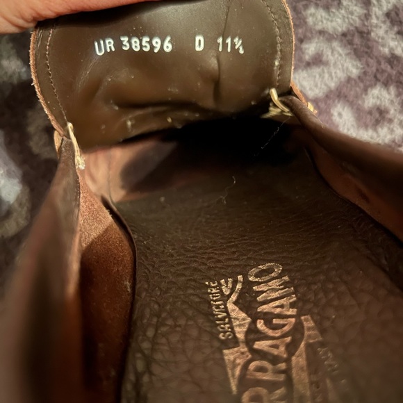 Salvatore Ferragamo men’s shoes size 11.5 - Picture 13 of 15